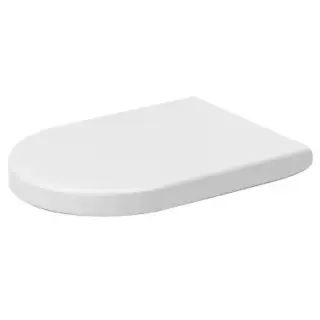 Duravit Starck 2 Сиденье для унитаза c микролифтом, цвет: белый глянцевый 0063390000