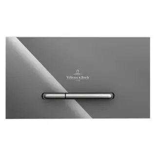 Villeroy & Boch Viconnect Панель смыва, 25,3x14,5x2 см, цвет: серый глянцевый 922160RA