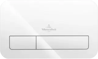 Villeroy & Boch Viconnect Кнопка смыва для унитаза, стекло, цвет: Glass Glossy White глянцевый 922400RE