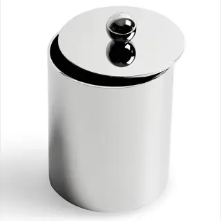 Devon&Devon Waltz Контейнер с крышкой, настольный, цвет хром WLZ-120-CR