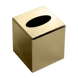 Devon&Devon Waltz Контейнер для бумажных платков, настольный, цвет светлое золото WLZ-130-OT