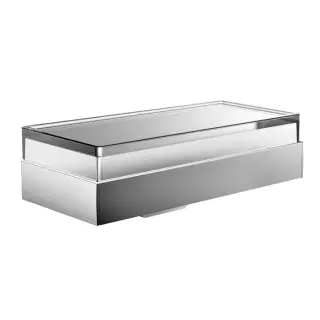 Emco Liaison Диспенсер для жидкого мыла, подвесной, стекло прозрачное, цвет: хром 1821 001 04