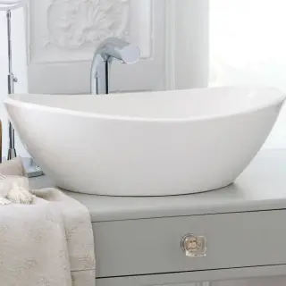 Victoria + Albert Amalfi Раковина 55х34 см, цвет: белый VB-AML-55-NO