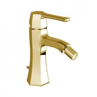 Cisal Cherie Смеситель для биде, с донным клапаном, цвет: 24K Gold CE00055024
