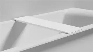 Salini Gabbiano Полка на ванну из S-Stone 68х18 см, цвет: RAL полностью матовый 1906203MF