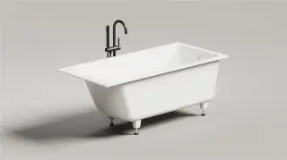 Salini Cascata Ванна из S-Sense встраиваемая 150х70 см, цвет: RAL полностью матовый 105011MF