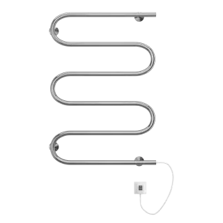 Terminus Ш-образный Полотенцесушитель электрический 60x82,5h, цвет без покрытия 4620768883972
