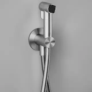 QuadroDesign Source Гигиенический душ без смесителя, цвет: brushed stainless steel ID022AS