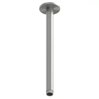 QuadroDesign Держатель верхнего душа 30 см, потолочный, цвет: brushed stainless steel BD002AS_300MM
