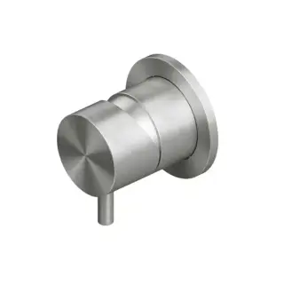 QuadroDesign Source Смеситель для ванны встраиваемый, внешняя часть, цвет: brushed stainless steel 1343.00AS