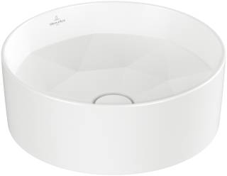 Villeroy & Boch Octagon,  Раковина накладная без перелива Stone White 5A5640RW