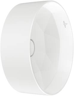Villeroy & Boch Octagon, Раковина накладная без перелива Stone White 5A5640RW