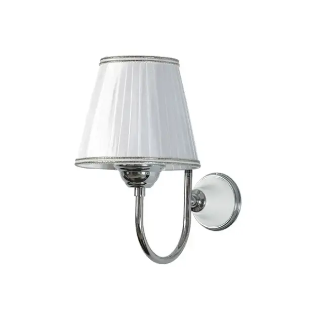 TW Harmony 029, настенная лампа светильника с основанием, цвет: белый/хром, абажур на выбор