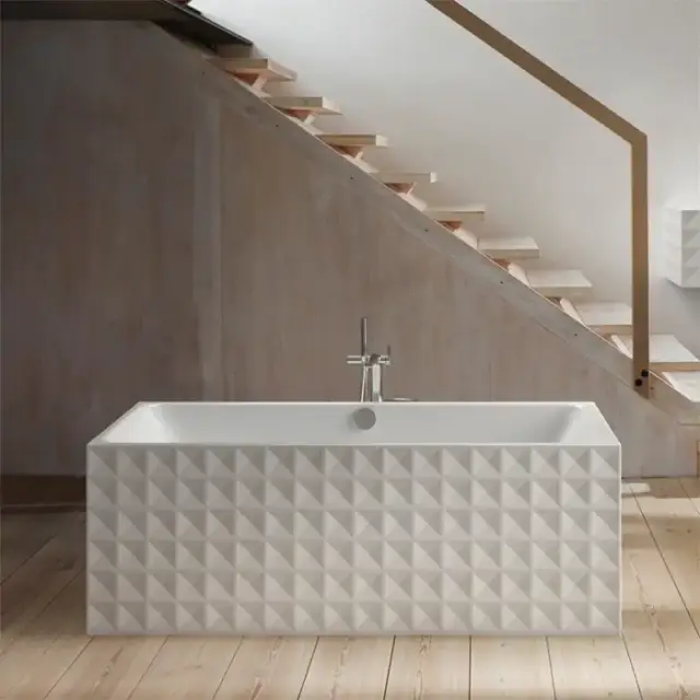 Bette Loft Ornament Ванна отдельностоящая 181х81х42см, цвет: белый