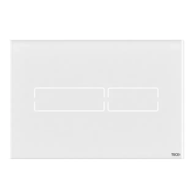 TECElux mini Электронная панель смыва, стекло, белая