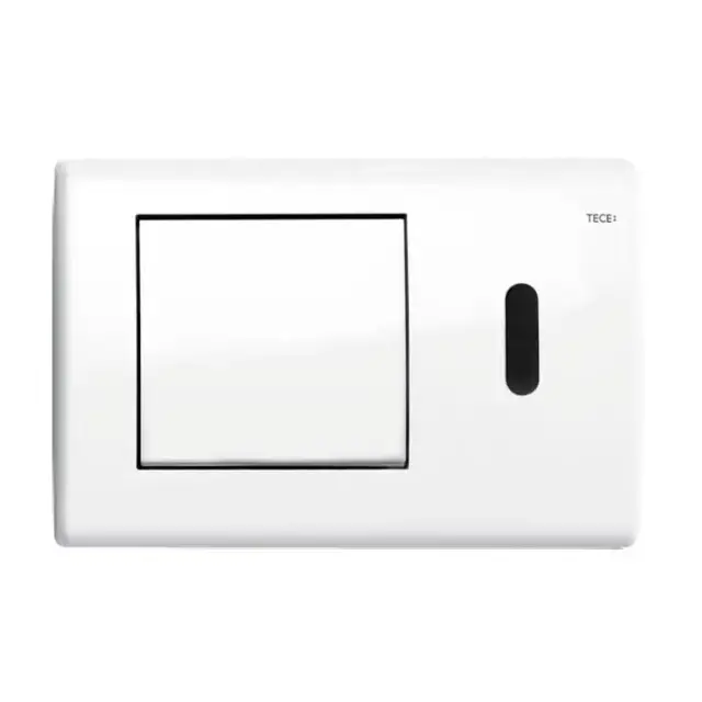 TECEplanus Панель смыва с инфракрасным датчиком, 6 В, белая глянцевая