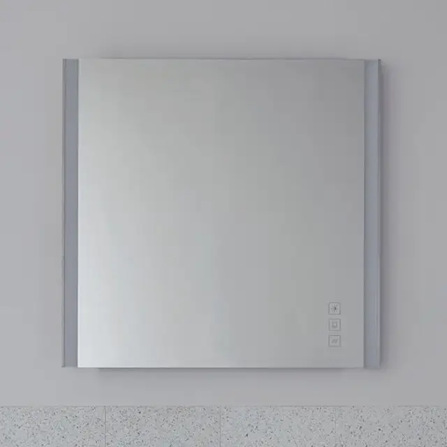 Duravit XViu Зеркало с подсветкой 82x80см, цвет: шампань матовый