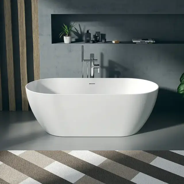 Duravit DuraKanto Ванна отдельностоящая 160x75см, овальная, цвет: белый