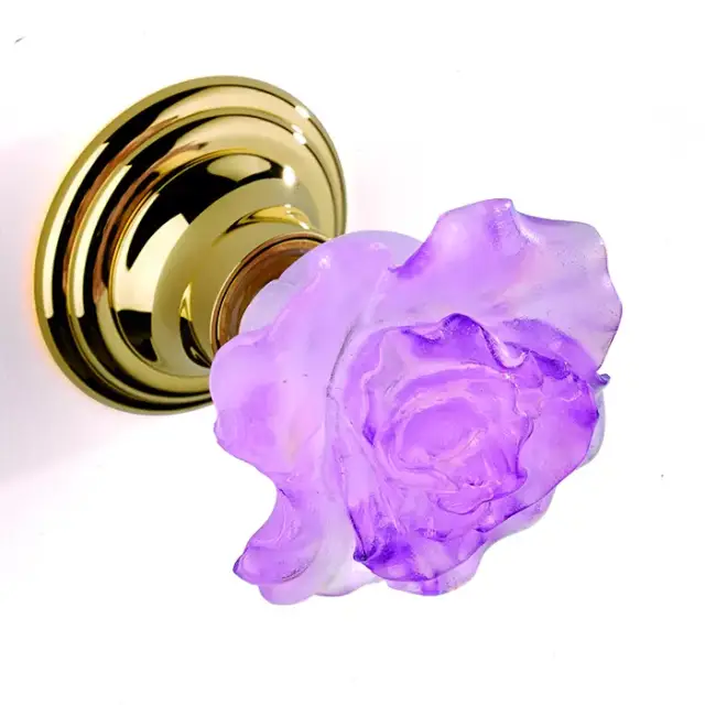 THG Rose Запорный вентиль встраиваемый в стену, внешняя часть, цвет: полированное золото