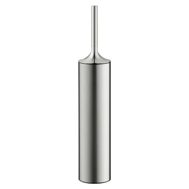 Duravit Starck T Туалетный ершик, напольный, цвет: Stainless steel Brushed