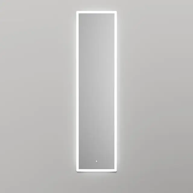 Salini Armonia Зеркало для ванны 45х178.5х2.5см., фоновая и фронтальная подсветка 3в1, сенсорный выключатель, крепления, без подогрева