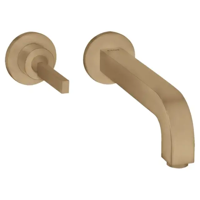 Axor Citterio Смеситель для раковины 160, встраиваемый, излив: 16см., цвет: шлифованная бронза