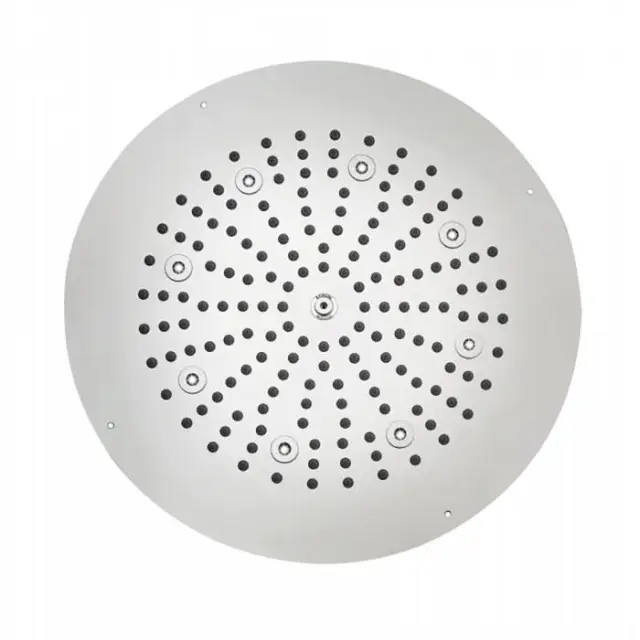 BOSSINI DREAM-OKI Верхний душ Ø 470 мм, с 8 LED  RGB, блок питания/управления, Cromoterapia, гибкая подводка,, цвет: хром