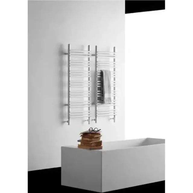 Antrax Rabbit E 22 Полотенцесушитель электрический 43.5Lх105,2H см с термостатом, цвет: белый матовый