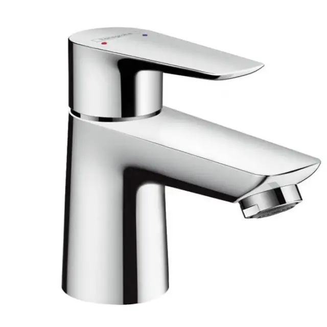 Hansgrohe Talis E, Смеситель для раковины, Без донного клапана, Цвет: хром