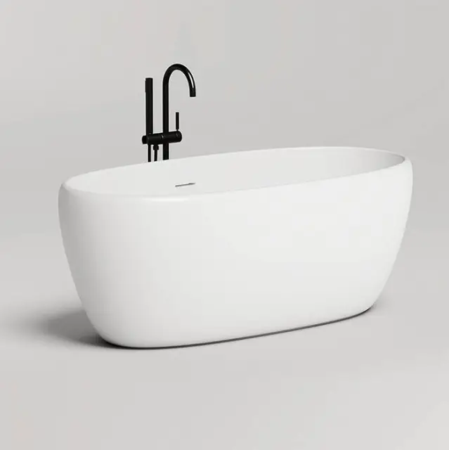 Salini Luce Ванна отдельностоящая 150х75х58cм., донный клапан 