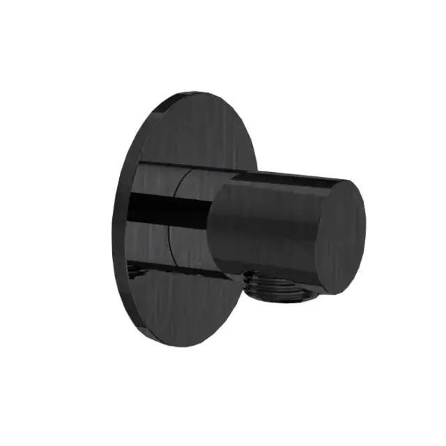 Almar Вывод из стены для душевой лейки, цвет: черный металл брашированный PVD