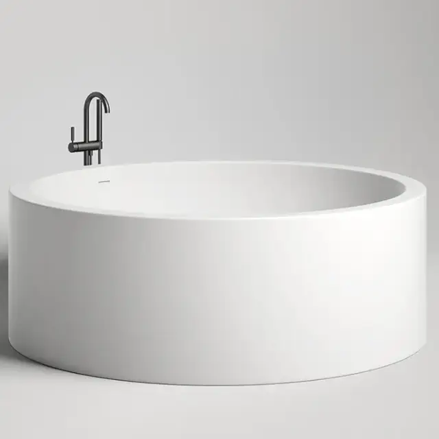 Salini Isola Ванна отдельностоящая 200x200x71 cм со встроенным сливом-переливом, каркасом, цвет: белый глянцевый