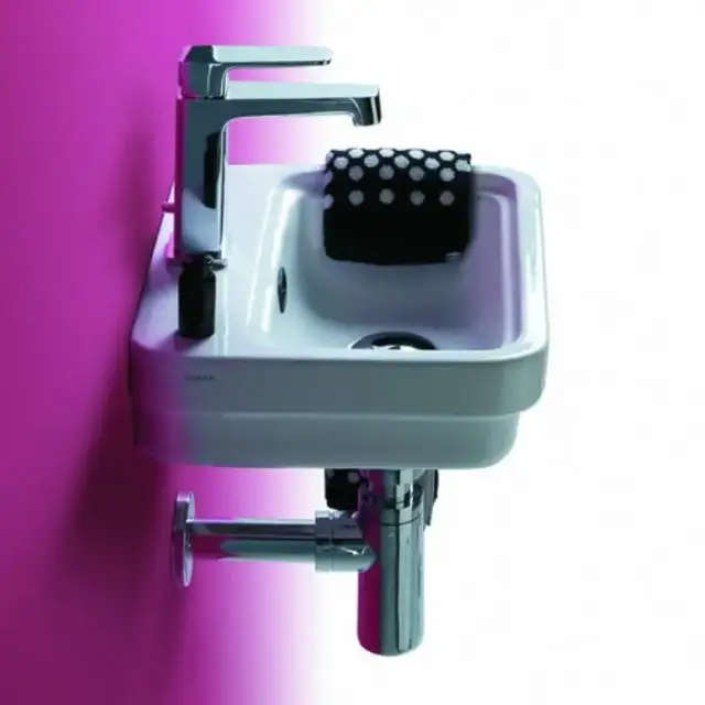 SIMAS Evolution Раковина 34х31 см, 1 отв., цвет: белый