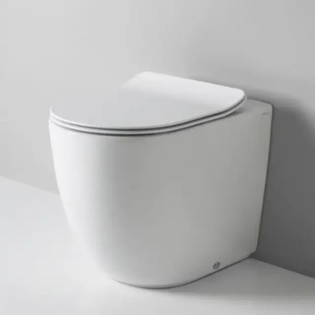 Artceram File 2.0 Унитаз напольный 53х37хh42см, безободковый, слив универсальный, с крепежом, цвет: белый матовый