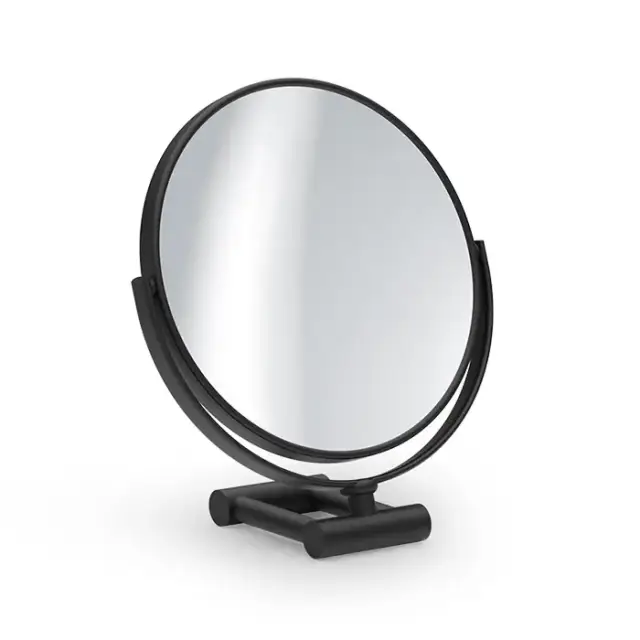 Decor Walther SPT 50 Зеркало косметическое, настольное, 7x кратное увеличение, цвет: черный матовый