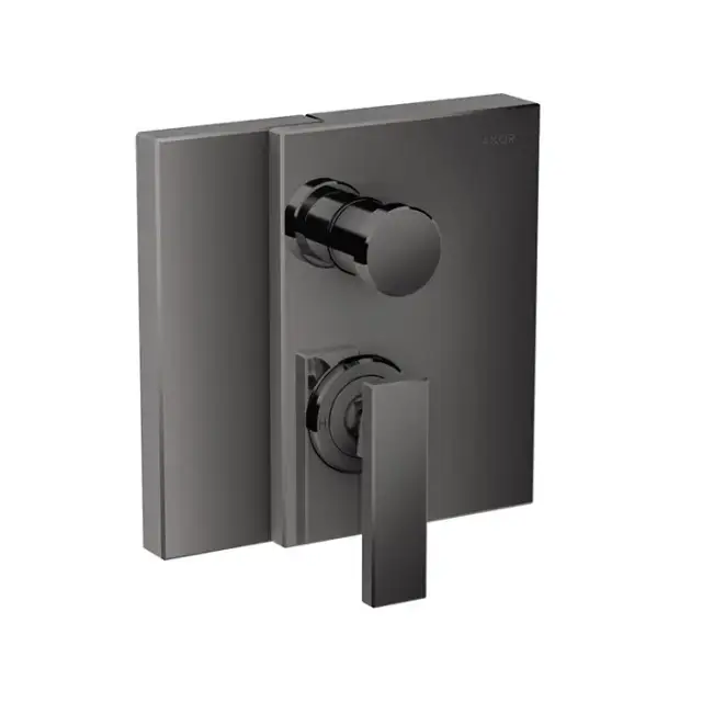 Axor Edge Смеситель для ванны, встраиваемый, внешняя часть, цвет: черный