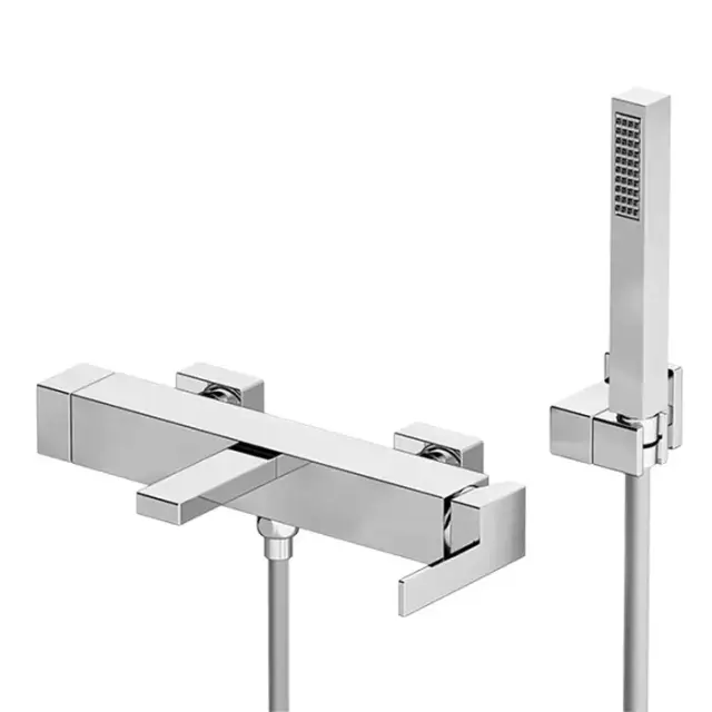 Gattoni Color Cube Смеситель для душа, настенный, с ручной душем, цвет: хром