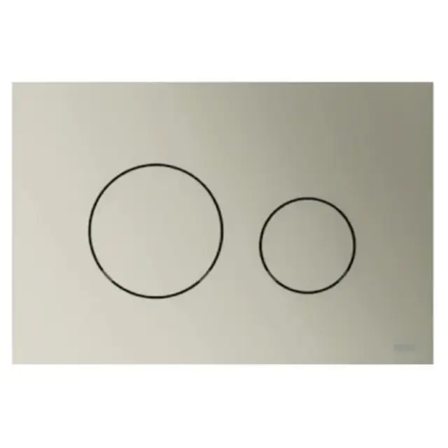 TECEloop Клавиша смыва унитаза для системы двойного смыва, цвет: никель металлик