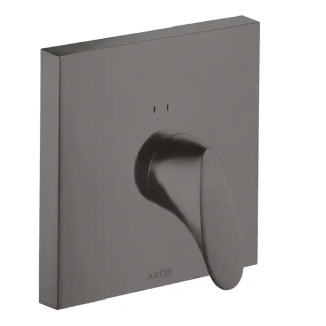 Axor Starck Organic Смеситель для душа, встраиваемый, цвет: шлифованный черный хром