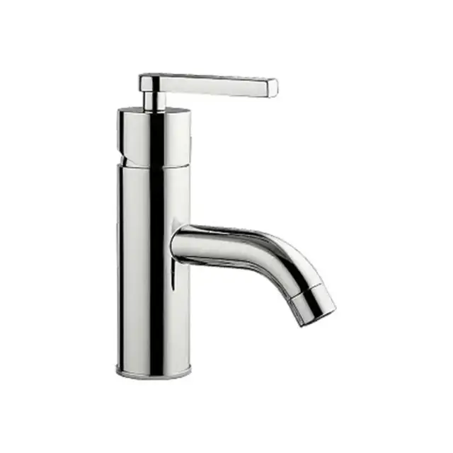 Nicolazzi Mac Kinley 05 Смеситель для раковины на 1 отверстие, с донным клапаном, излив: 112мм, цвет: хром