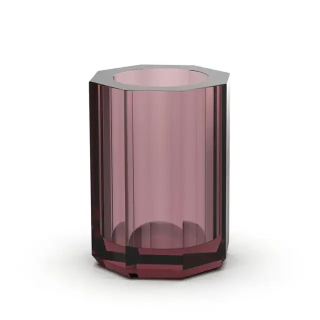 Decor Walther KR BER Kristall Стакан, настольный, цвет: Rich Burgundy