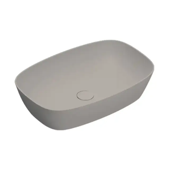 Catalano Alvea Раковина 60x40см накладная, без отв., цвет: Tortora Satinato