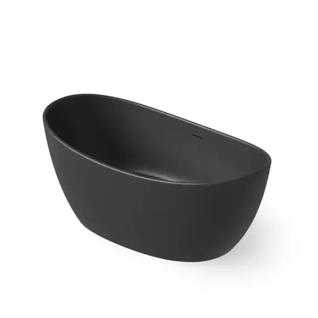 Dea Design Elegant Ванна 163x85x64см., отдельностоящая, Solid Surface, цвет: Black №16