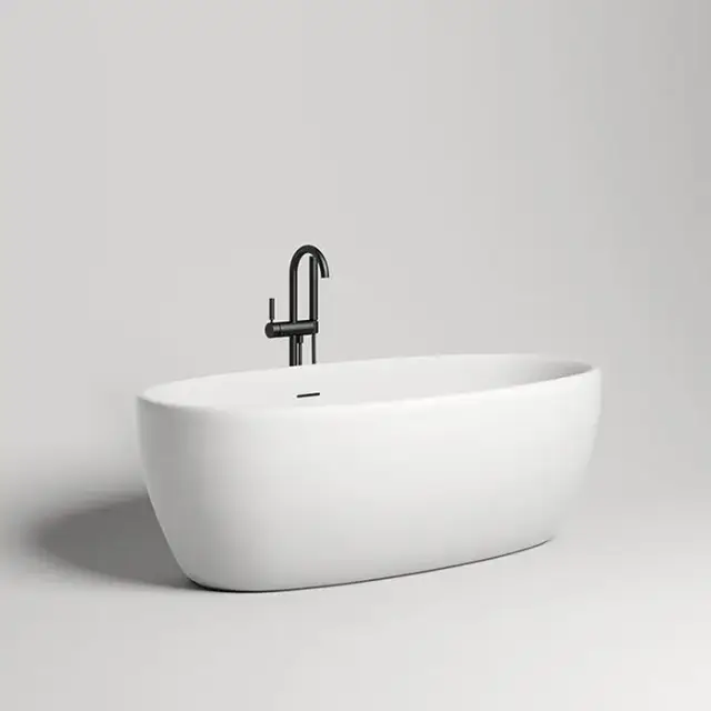 Salini Luce Ванна отдельностоящая 170х85х58cм, донный клапан 