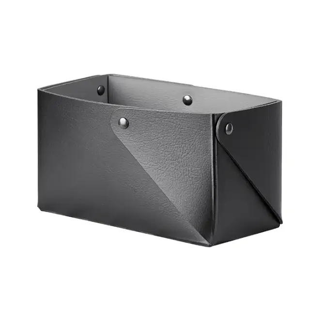 Colombo Adj Коробочка MIU, 7x14H8 см , цвет: черный/серый