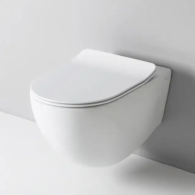 Artceram File 2.0 Унитаз подвесной 37х52см, безободковый, турбо смыв the.reel, saniglaze, цвет: белый глянцевый