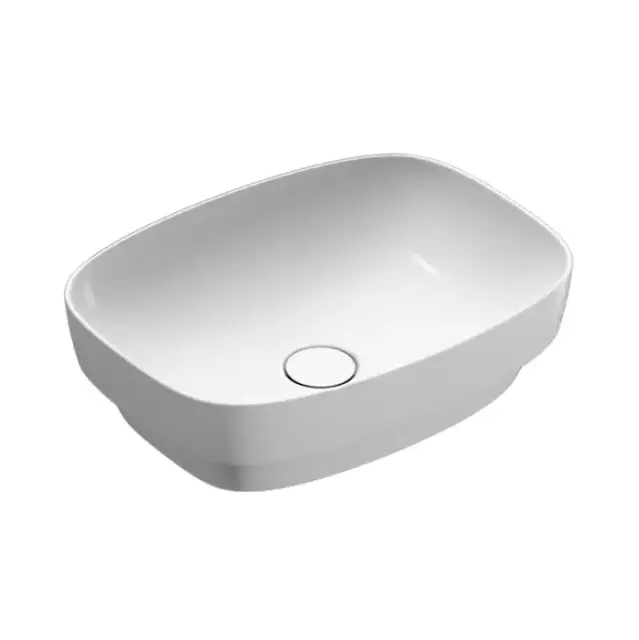 Catalano Alvea Раковина 50х38см., настольная или полувстраиваемая, цвет: белый глянцевый