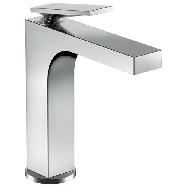 Axor Citterio Смеситель для раковины, 1 отв., излив h160мм, с незап. сливом, цвет: хром