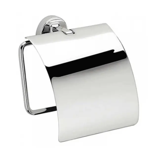 Colombo Nordic Держатель для туалетной бумаги, с крышкой, цвет: хром