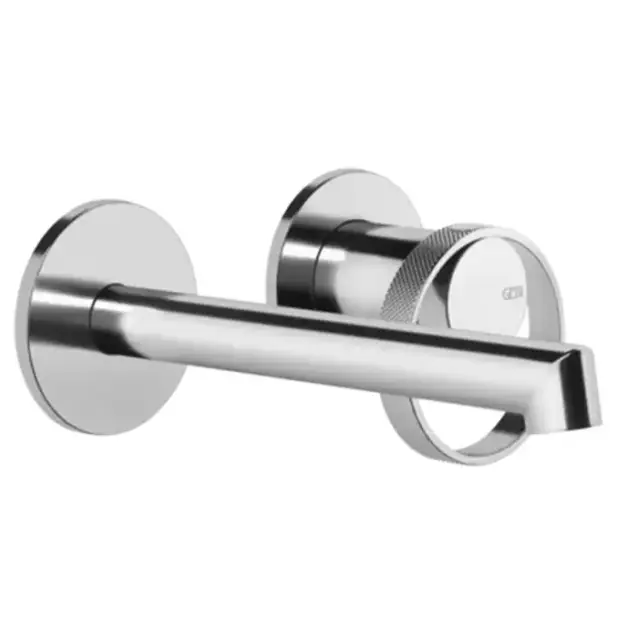 Gessi Anello Смеситель для раковины, встраиваемый, излив 14.9-16.9см., внешняя часть, цвет: хром